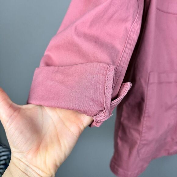 Sanctuary dusty mauve pink Shacket field jacket - Picture 4 of 9